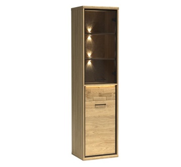 Witryna M-4D NOWOCZESNA 49 cm / KOLEKCJA MEDIOLAN
