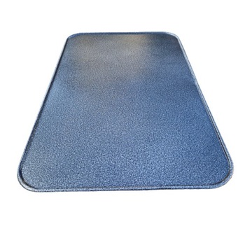 BLACHA POD PIEC KOMINEK 50X80 PIECYK KOZE STRUKTURALNIE MALOWANA
