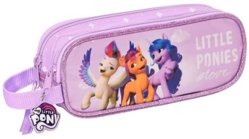 Piórnik 2 Przegrody Saszetka Kucyki My Little Pony