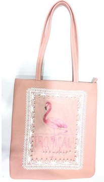 TORBA DUŻA FLAMING TROPICAL PARADISE TOREBKA FRESH