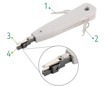 CABLE TESTER RJ45 съемник для обжима LAN3 XL набор сетевых инструментов