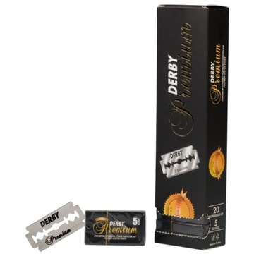 Derby Premium żyletki do golenia 100 sztuk