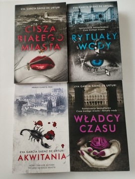 Eva Garcia CISZA BIAŁEGO MIASTA + RYTUAŁY WODY + WŁADCY CZASU + AKWITANIA
