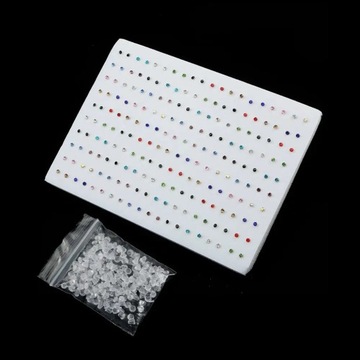 36/100 пар женщин девушка звезда акрил сердце любовь пластик