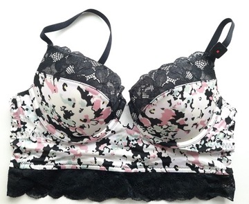 La Senza biustonosz Push Up z szeroką koronką M