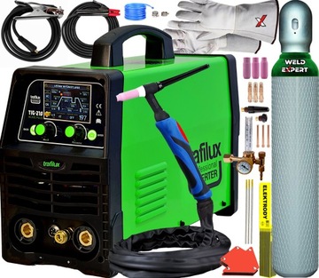 SPAWARKA TIG 210 Z SYNERGIĄ TRAFILUX AC/DC PULS 4T