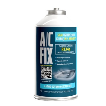 Комплект AC FIX для заправки кондиционера автомобилей R134a