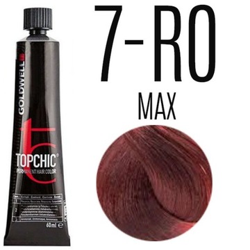 Goldwell TOPCHIC 60ml Farba do włosów 7-RO MAX