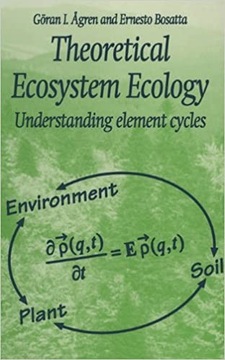 Theoretical Ecosystem Ecology Understanding elemen