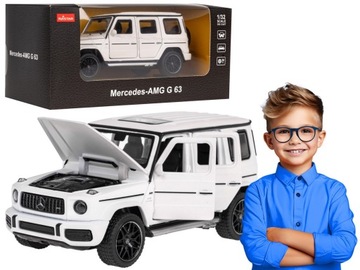 Mercedes Benz AMG G63 samochodzik zabawka METALOWA OBUDOWA + gumowe koła