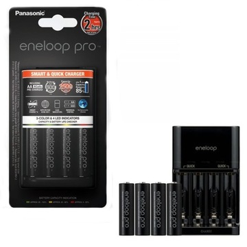 Ładowarka Panasonic BQ-CC55E 4xENELOOP PRO AA 2500