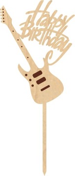 TOPPER TOPER GITARA NA TORT URODZINY GRAWER