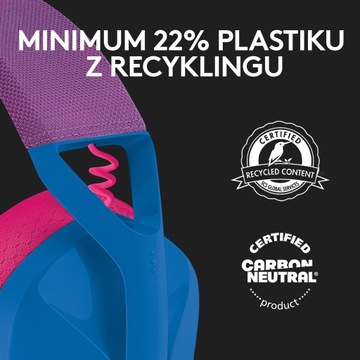 LOGITECH G435 Синие наушники