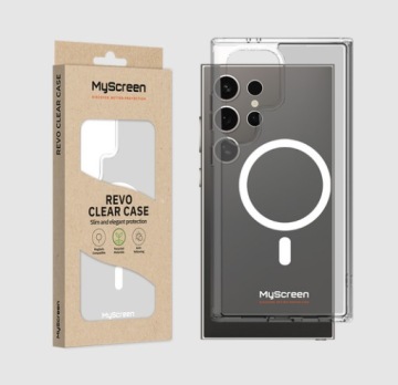 Pouzdro pro Samsung Galaxy S24 MyScreen Revo Clear Case MagSafe