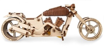 3D Пазл Деревянная Модель МОТОЦИКЛА ВМ-02 Ugears