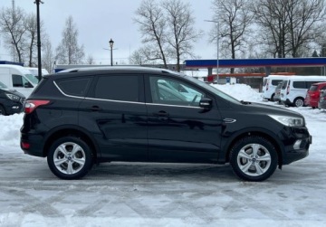 Ford Kuga II SUV Facelifting 2.0 TDCi 150KM 2019 Ford Kuga 2.0TDCI 150KM Xenon Led Klima Navi Pol Skora Parkasist PO OPLATA, zdjęcie 10
