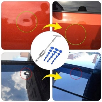 СИСТЕМА ВЫТЯЖИВАНИЯ ДЛЯ УДАЛЕНИЯ ВМЯТИН НА КУЗОВЕ НАБОР ПЕРЕХОДНИКОВ МОЛОТКОВ