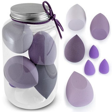 BLENDERY DO MAKIJAŻU GĄBECZKI MAKEUP SPONGE ZESTAW