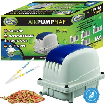 NAPOWIETRZACZ POMPA DO OCZKA WODNEGO AQUA NOVA NAP-100 6000L/H 65W