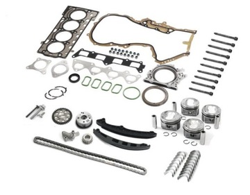 KOLBENSCHMIDT 40846600 PÍST + BORSEHUNG B18824 SADA ŘETĚZ VAČKY(ROZVODU)