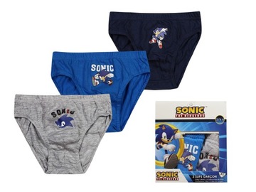 SONIC HEDGEHOG MAJTKI CHŁOPIĘCE 3-PAK 5/6LAT