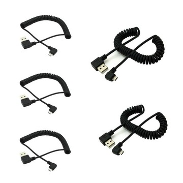 5 pod kątem 90 stopni USB2.0 męski na 90 stopni