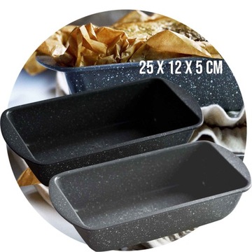 Forma Blacha do pieczenia chleba Keksówka 25cm