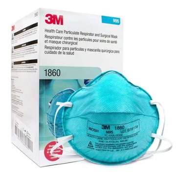 3M 1860 Полумаска фильтрующая, FFP2, без клапана
