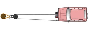 ЭЛЕКТРИЧЕСКАЯ ЛЕБЕДКА 6 ТОНН ЛЕБЕДКА LAVETA 12V DRAGON ЛЕБЕДКА