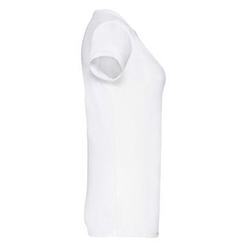 MODNE KOSZULKI DAMSKIE KOLORY T-SHIRTY WHITE L