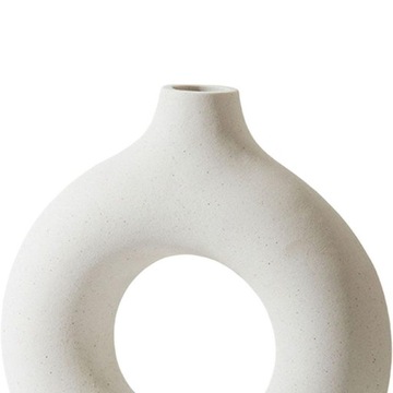 Абстрактная керамическая статуя Ваза с высушенной