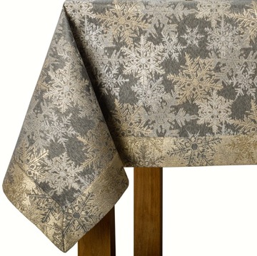 Рождественская скатерть Манжета 5 см Магия Рождества 120х160 см
