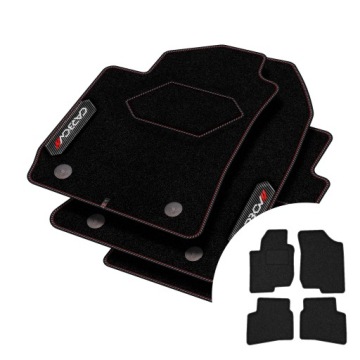 Velurové koberce Carbon pro Hyundai i30 I 2007-2012