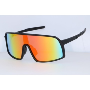 Sportowe okulary polaryzacyjne Rainbow Campeones Unisex czarne