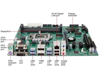 ASUS Prime B250M-C 4X DDR4 2x M.2 NVME HDMI DP 6/7 Генерация Intel