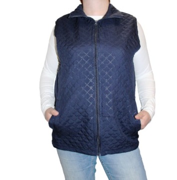 ЖИЛЕТ ЖЕНСКИЙ ТОНКИЙ, СТЕГАНЫЙ, СМЕШАННЫЕ ЦВЕТА, 5XL