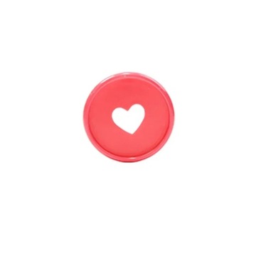 100PCS35MM love plastic binding ring loose-leaf