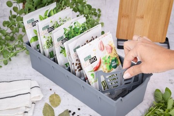 Контейнер для кухонных специй для организатора карновых пакетов