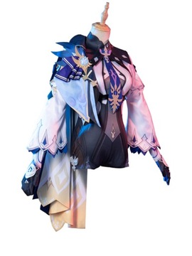 Cosplay Gra Genshin Impact Eula kostiumy Anime rys