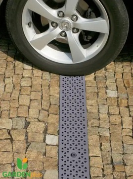 Линейный слив Канал А15 для 1,5Т 1М СЕРЫЙ ДЕКОР