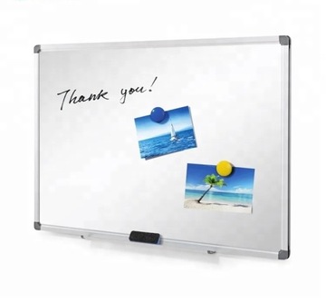 Tablica Magnetyczna Suchościerna 90x60cm Suchościeralna + Magnesty Markery