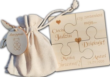 Puzzle czy zostaniesz moją Matką /Ojcem Chrzestnym