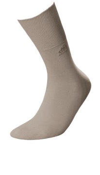 Bezuciskowe skarpety DeoMed Cotton Silver 35-38 beż