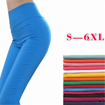 4XL 5XL 6XL 2020 Stretch Leggings Women High Waist