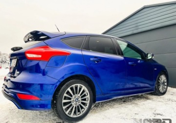 Ford Focus III Sedan Facelifting 1.0 EcoBoost 125KM 2017 Ford Focus Bezwypadkowy, FV23, ST-Line, KredytowanieLeasing, gwarancja 12m, zdjęcie 8