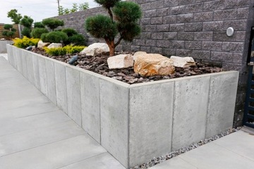 Подпорная стенка L-ка 80 см. Бортик стены Транспортировка!