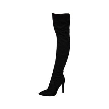 Kozaki za kolano dla kobiet Elegancka moda 37