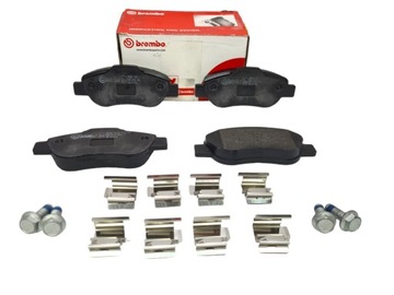 KLOCKI HAMULCOWE OSI PRZÓD BREMBO FIAT PANDA 2004-