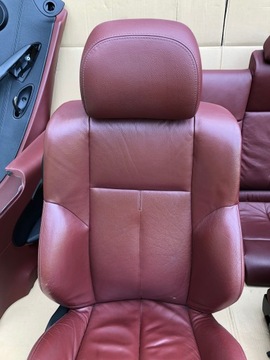 BMW E63 FOTEL KANAPA BOCZEK SKÓRA DAKOTA CHATEAU