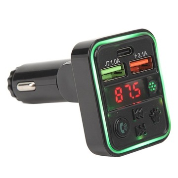 P18 Nadajnik samochodowy Adapter bezprzewodowy 2 Porty ładowania DC12-24V